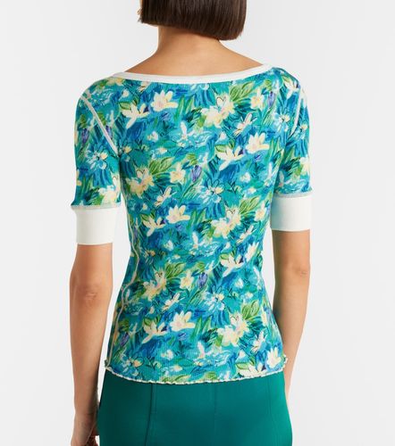 Chloé Chemise de bowling en coton mélangé à fleurs - Chloe - Modalova