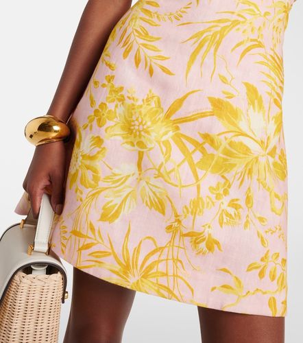 Robe Golden Ruffle en lin - Zimmermann - Modalova
