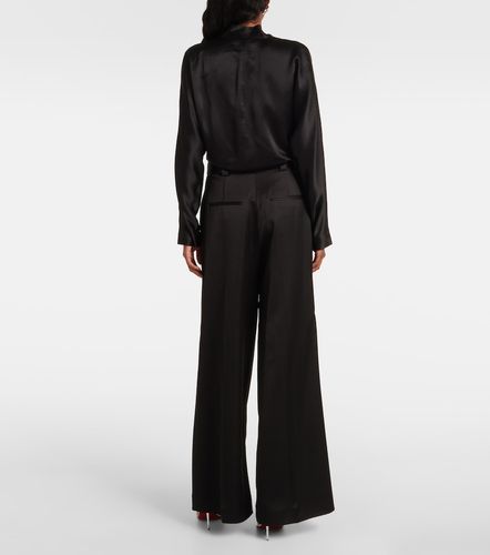 Blouse en soie nouée sur le devant - The Sei - Modalova
