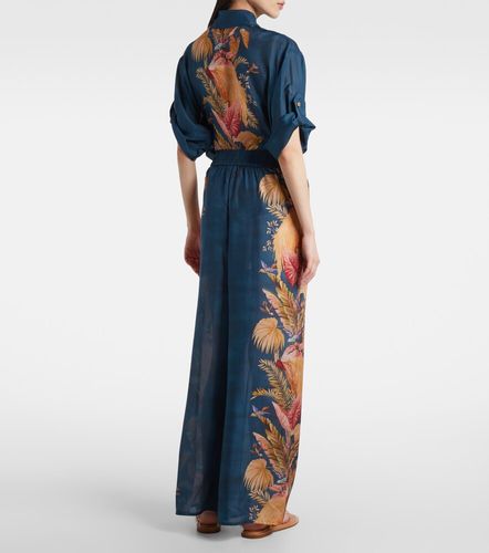 Pantalon Ascension en soie à fleurs - Zimmermann - Modalova