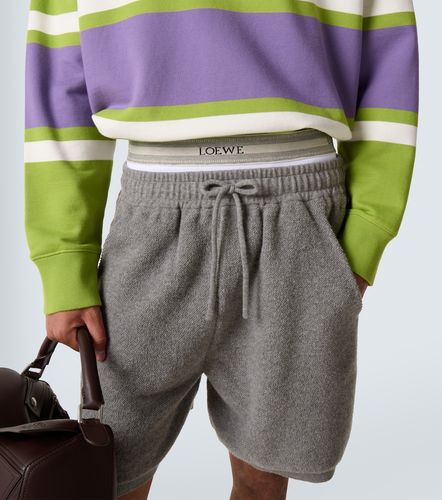 Loewe Short en laine mélangée - Loewe - Modalova