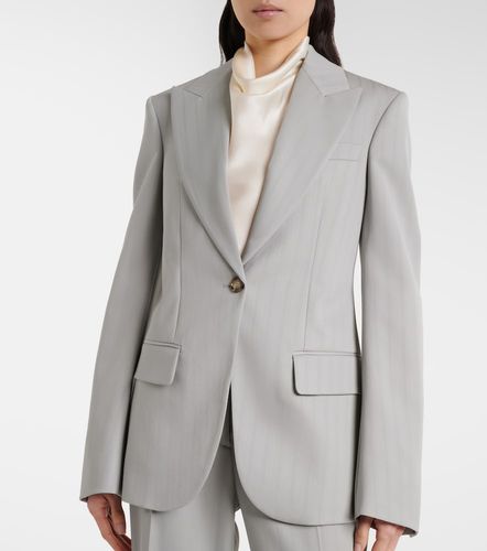 Blazer rayé en laine - Stella McCartney - Modalova