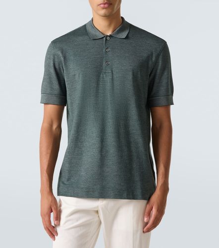 Zegna Polo en coton et soie - Zegna - Modalova