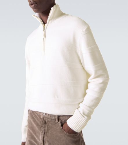 Pull à col roulé en coton et cachemire - Allude - Modalova