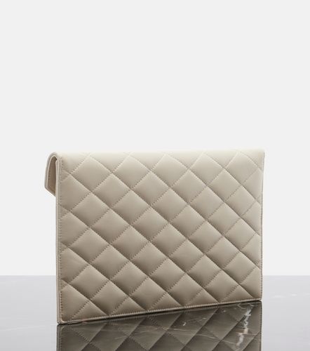 Pochette Cassandre en cuir matelassé - Saint Laurent - Modalova