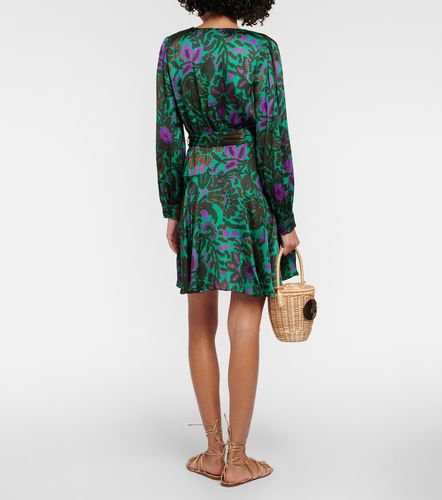 Robe Bridget en satin imprimé - Velvet - Modalova