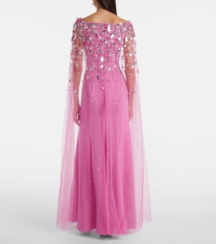 Robe longue Bittersweet à perles fantaisie - Jenny Packham - Modalova