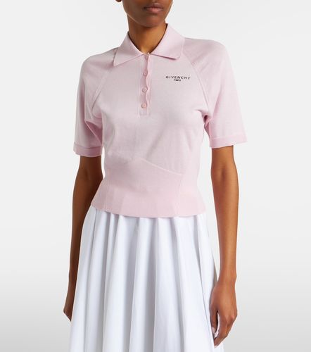 Givenchy Polo en coton et soie - Givenchy - Modalova