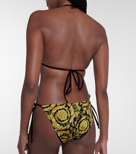 Culotte de bikini Barocco imprimée - Versace - Modalova