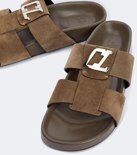 Mules Dhabubizz en daim - Christian Louboutin - Modalova