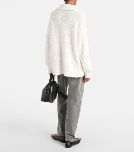 Pull polo texturé en coton mélangé - Joseph - Modalova