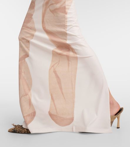 X Katerina Jebb Robe longue à imprimé - Acne Studios - Modalova