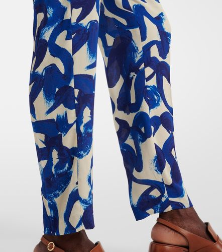 Pantalon slim à imprimé - Dries Van Noten - Modalova
