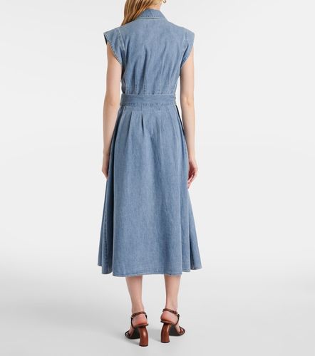 Robe midi Fuller en jean - Veronica Beard - Modalova