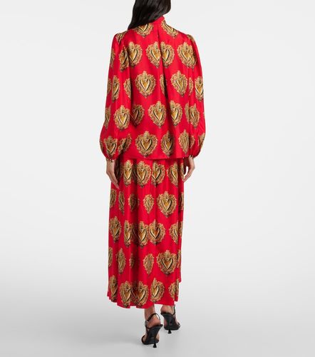 Blouse imprimée en soie - Dolce&Gabbana - Modalova