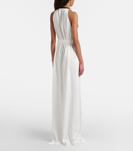Robe longue en crêpe satin - Tom Ford - Modalova