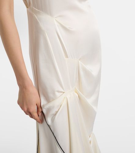 Victoria Beckham Robe midi en satin - Victoria Beckham - Modalova