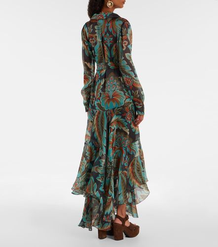 Etro Robe longue en soie - Etro - Modalova