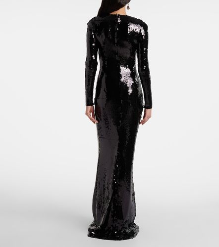 Robe longue à sequins - Dolce&Gabbana - Modalova