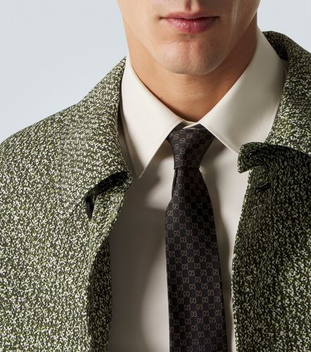 Cravate GG en jacquard de soie - Gucci - Modalova