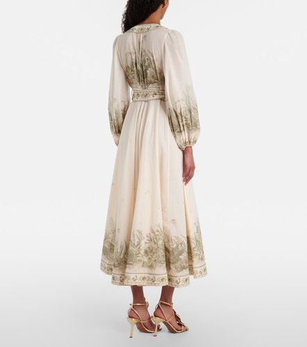Robe portefeuille Wanderlust en coton - Zimmermann - Modalova