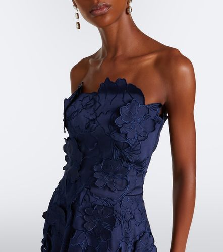 Robe de cocktail Brissa en guipure - Costarellos - Modalova