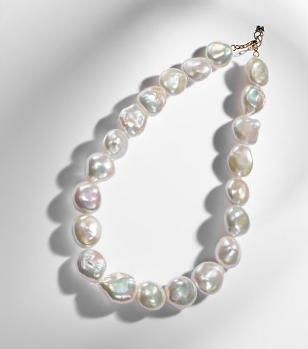 Mateo Collier en or 14 ct et perles - Mateo - Modalova