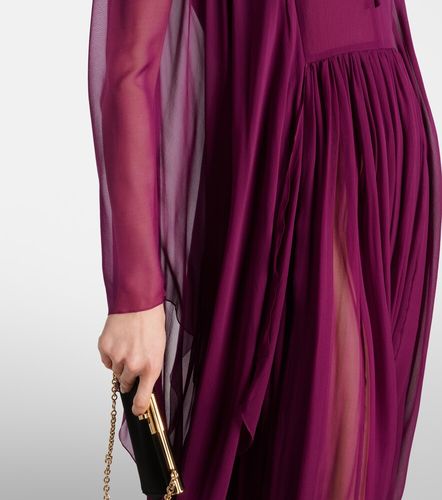 Dolce&Gabbana Robe longue en soie - Dolce&Gabbana - Modalova