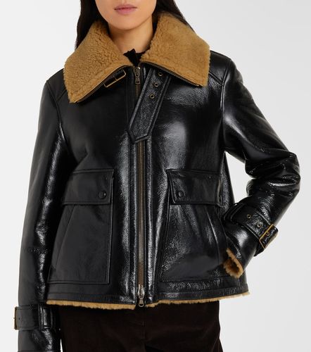 Veste Danika en cuir et shearling - Veronica Beard - Modalova