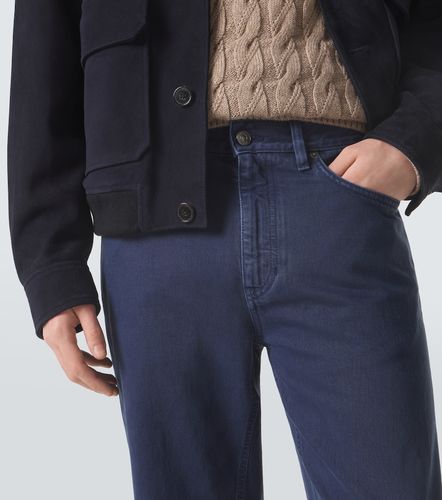 Zegna Jean slim Roccia en coton - Zegna - Modalova