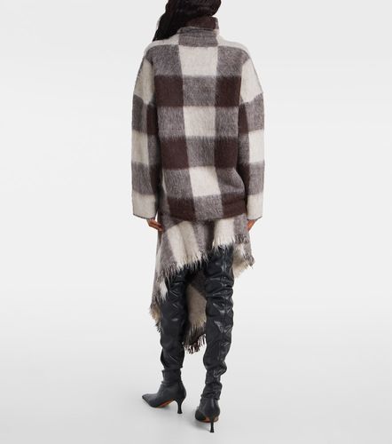 Pull Kai en alpaga mélangé à carreaux - Proenza Schouler - Modalova