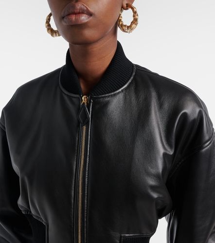 Alaïa Veste bomber en cuir - Alaia - Modalova