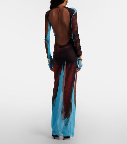 Robe longue imprimée - Jean Paul Gaultier - Modalova