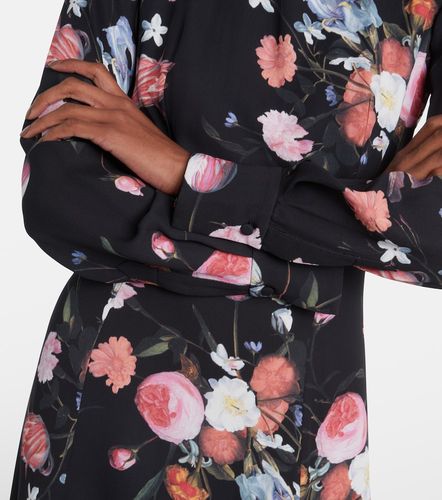 Erdem Robe midi en crêpe à fleurs - Erdem - Modalova