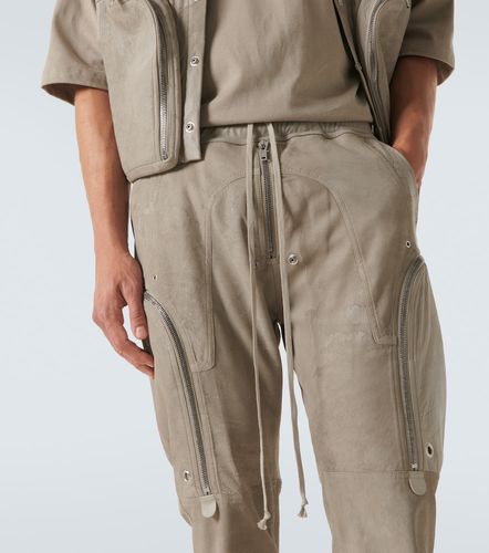 Rick Owens Pantalon cargo en cuir - Rick Owens - Modalova