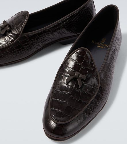 Mocassins Marfy en cuir embossé - Rubinacci - Modalova
