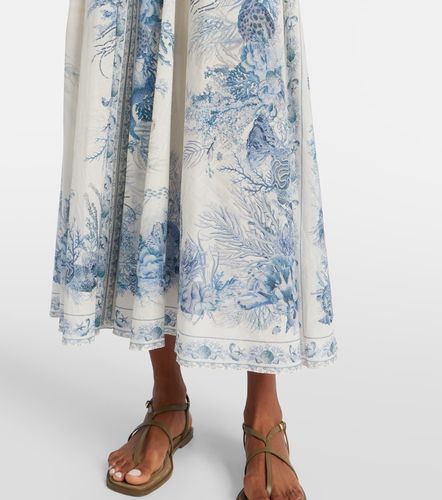 Jupe midi Wanderlust en coton - Zimmermann - Modalova