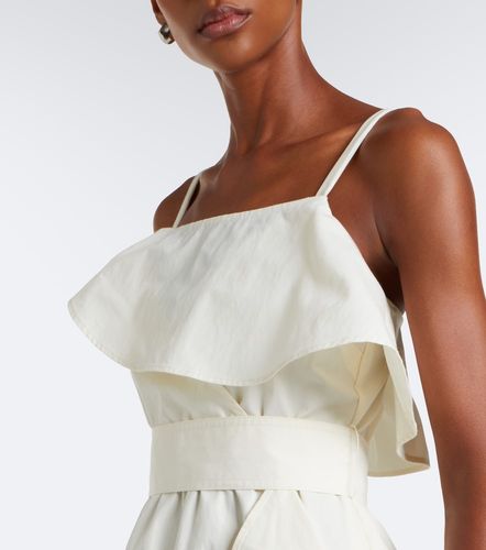 Robe midi Reign en coton mélangé - Proenza Schouler - Modalova
