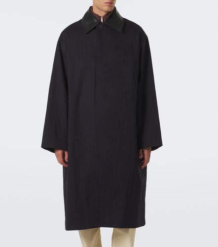 Trench Revere en coton mélangé et cuir - Studio Nicholson - Modalova