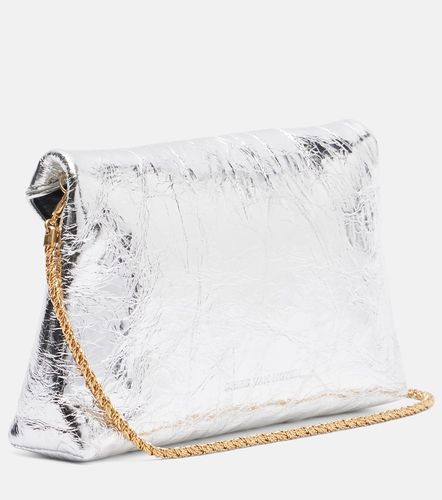 Pochette Envelope Small en cuir métallisé - Dries Van Noten - Modalova