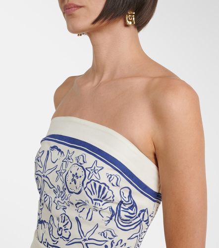 Robe Darbie en lin mélangé à imprimé - Simkhai - Modalova