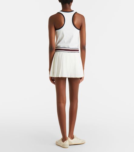 Jupe de tennis plissée à rayures - Tory Burch - Modalova
