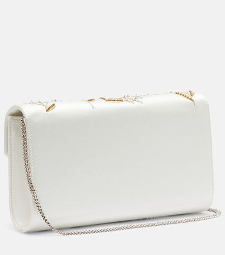 Pochette Efflorescence en satin à ornements - Roger Vivier - Modalova