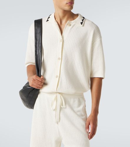 Top en coton mélangé à broderie - Commas - Modalova