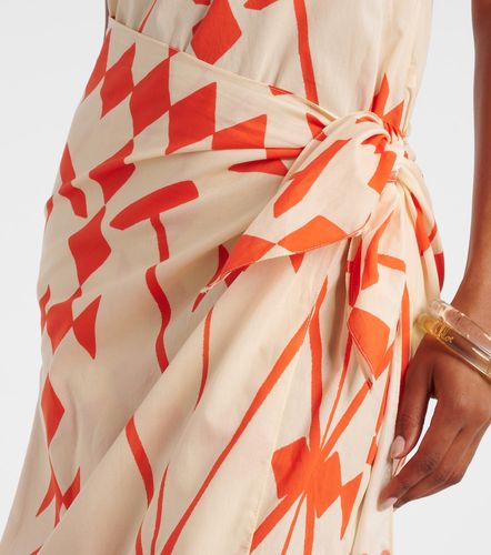 Robe midi imprimée en coton - Johanna Ortiz - Modalova