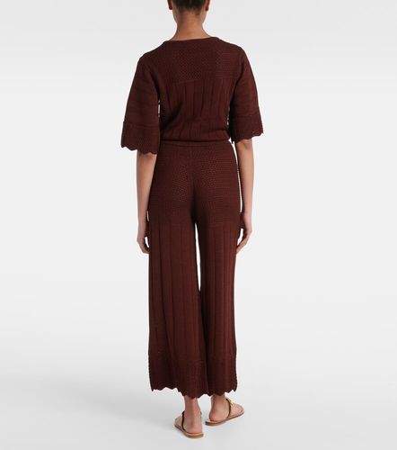 Pantalon ample Récit en coton mélangé - Eres - Modalova