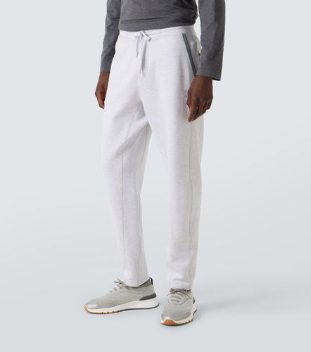 Pantalon de survêtement en coton mélangé - Brunello Cucinelli - Modalova