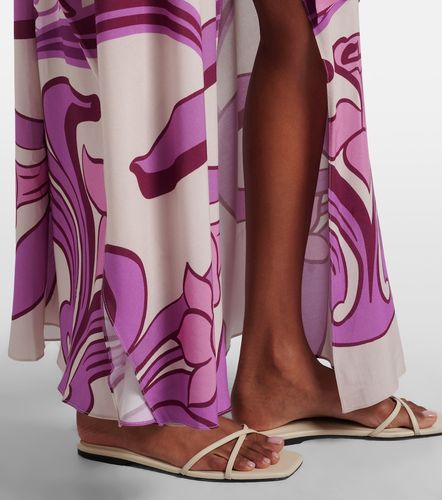 Robe de plage imprimée - Adriana Degreas - Modalova