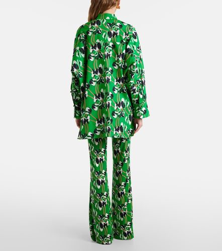 Blouse Caleb en coton imprimée - Diane von Furstenberg - Modalova