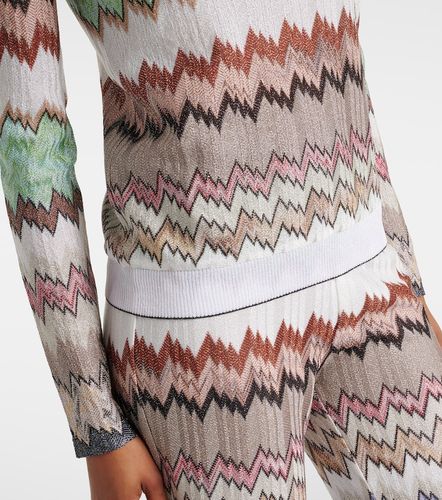 Missoni Top Zigzag en lamé - Missoni - Modalova